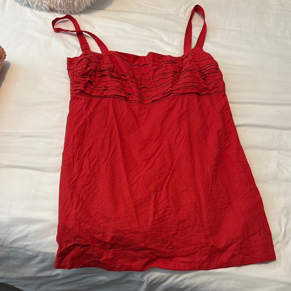 Abercrombie & Fitch Red Jumpsuit Chic and Versatile